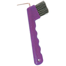 Load image into Gallery viewer, Hoof Pick & Brush with Wave Grip Handle-Eclipse Fencing