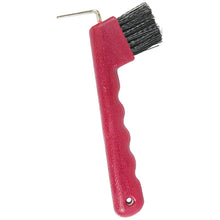 Load image into Gallery viewer, Hoof Pick & Brush with Wave Grip Handle-Eclipse Fencing