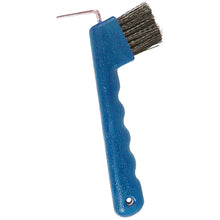 Load image into Gallery viewer, Hoof Pick & Brush with Wave Grip Handle Essential Horse Hoof Care Tool-Eclipse Fencing