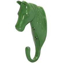 Load image into Gallery viewer, Horse Head Single Stable / Wall Hook | Decorative & Practical Horse Storage-Eclipse Fencing