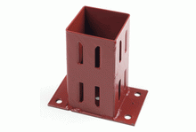 Load image into Gallery viewer, MetPosts Bolt Down – Stable, Easy Post Supports-Eclipse Fencing