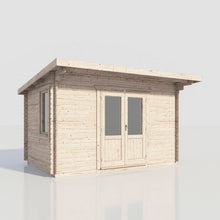 Load image into Gallery viewer, Pent Log Cabin - 28mm-Eclipse Fencing