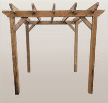 Load image into Gallery viewer, Pressure-Treated Green Garden Pergola Kit – DIY Timber Pergola-Eclipse Fencing