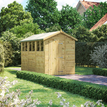 Load image into Gallery viewer, Pressure Treated Premium Apex Shed – Durable Tongue & Groove Garden Shed-Eclipse Fencing