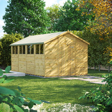 Load image into Gallery viewer, Pressure Treated Premium Apex Shed – Durable Tongue & Groove Garden Shed-Eclipse Fencing