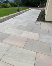 Load image into Gallery viewer, Raj Green Porcelain 600mm x 900mm – Durable Outdoor Paving Tiles-Eclipse Fencing