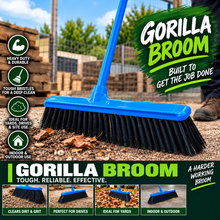 Load image into Gallery viewer, Red Gorilla Broom® 50cm – Durable Multi-Surface Sweeping Tool-Eclipse Fencing