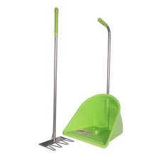 Load image into Gallery viewer, Red Gorilla Traditional Tidee™ with Rake Compact Stable & Garden Cleaning Set-Eclipse Fencing