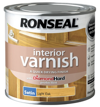 Load image into Gallery viewer, Ronseal Interior Varnish Gloss – Diamond Hard Protection for Your Wood-Eclipse Fencing