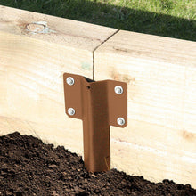 Load image into Gallery viewer, SleeperSecure Single Sleeper Straight Support Spike 440mm – Strong, Durable & Reliable-Eclipse Fencing