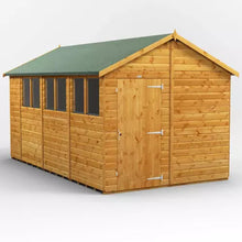Load image into Gallery viewer, Apex Garden Shed Manufactured by Powersheds – Supplied by Eclipse Fencing Ltd-Eclipse Fencing