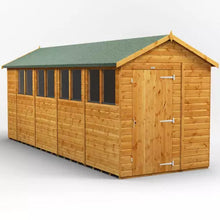 Load image into Gallery viewer, Apex Garden Shed Manufactured by Powersheds – Supplied by Eclipse Fencing Ltd-Eclipse Fencing
