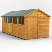 Load image into Gallery viewer, Apex Garden Shed Manufactured by Powersheds – Supplied by Eclipse Fencing Ltd-Eclipse Fencing
