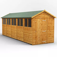 Load image into Gallery viewer, Apex Garden Shed Manufactured by Powersheds – Supplied by Eclipse Fencing Ltd-Eclipse Fencing