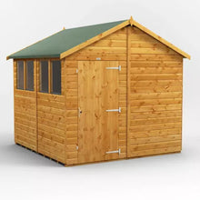Load image into Gallery viewer, Apex Shed T&G – Customisable Garden Shed with Tongue & Groove Cladding, Heavy-Duty Framing & Fast Delivery-Eclipse Fencing