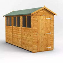 Load image into Gallery viewer, Apex Shed T&G – Customisable Garden Shed with Tongue & Groove Cladding, Heavy-Duty Framing & Fast Delivery-Eclipse Fencing