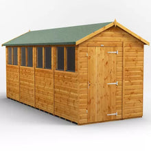 Load image into Gallery viewer, Apex Shed T&G – Customisable Garden Shed with Tongue & Groove Cladding, Heavy-Duty Framing & Fast Delivery-Eclipse Fencing
