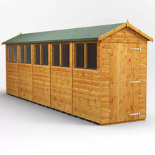 Load image into Gallery viewer, Apex Shed T&G – Customisable Garden Shed with Tongue & Groove Cladding, Heavy-Duty Framing & Fast Delivery-Eclipse Fencing
