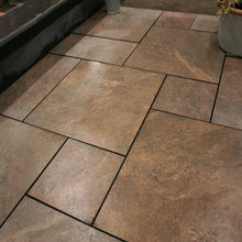 Load image into Gallery viewer, Autumn Bronze Porcelain Mixed Sizes Pack – Stylish Patio & Driveway Paving-Eclipse Fencing