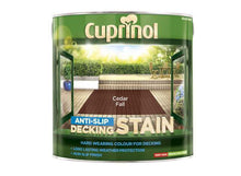 Load image into Gallery viewer, Cuprinol Anti-Slip Decking Stain – Long-Lasting, Weatherproof Protection for Safer Decking 2.5L-Eclipse Fencing