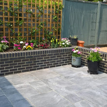 Load image into Gallery viewer, Graphite Grey Porcelain Mixed Sizes Pack 20mm – Premium Outdoor Paving-Eclipse Fencing