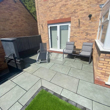 Load image into Gallery viewer, Kota Blue Limestone 600mm x 900mm x 22mm – Premium Natural Stone Paving-Eclipse Fencing