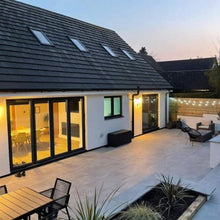 Load image into Gallery viewer, Luna Grey Porcelain 1200mm x 600mm x 20mm – Large Outdoor Paving Slabs-Eclipse Fencing