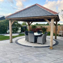 Load image into Gallery viewer, Marmo Grey Porcelain 600mm x 900mm x 20mm – Durable Outdoor Paving Tiles-Eclipse Fencing