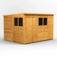 Load image into Gallery viewer, Pent Shed T&G – Customisable Garden Shed with Tongue & Groove Cladding, Heavy-Duty Framing & Quick Delivery-Eclipse Fencing