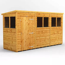 Load image into Gallery viewer, Pent Shed T&G – Customisable Garden Shed with Tongue & Groove Cladding, Heavy-Duty Framing & Quick Delivery-Eclipse Fencing
