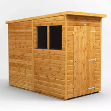 Load image into Gallery viewer, Pent Shed T&G – Customisable Garden Shed with Tongue & Groove Cladding, Heavy-Duty Framing & Quick Delivery-Eclipse Fencing