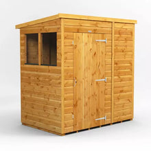 Load image into Gallery viewer, Pent Shed T&G – Customisable Garden Shed with Tongue & Groove Cladding, Heavy-Duty Framing & Quick Delivery-Eclipse Fencing