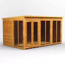 Load image into Gallery viewer, Pent Summer House T&G – Customisable Tongue & Groove Garden Summerhouse-Eclipse Fencing