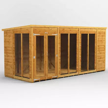 Load image into Gallery viewer, Pent Summer House T&G – Customisable Tongue & Groove Garden Summerhouse-Eclipse Fencing