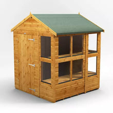 Load image into Gallery viewer, Potting Shed Apex T&G – Customizable Tongue & Groove Garden Shed with Shelving-Eclipse Fencing