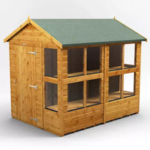 Load image into Gallery viewer, Potting Shed Apex T&G – Customizable Tongue & Groove Garden Shed with Shelving-Eclipse Fencing