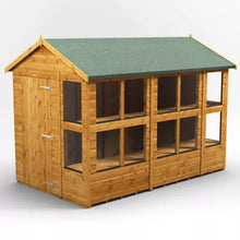 Load image into Gallery viewer, Potting Shed Apex T&G – Customizable Tongue & Groove Garden Shed with Shelving-Eclipse Fencing