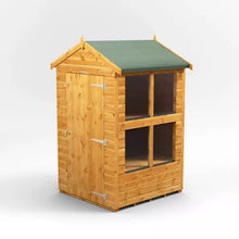 Load image into Gallery viewer, Potting Shed Apex T&G – Customizable Tongue & Groove Garden Shed with Shelving-Eclipse Fencing