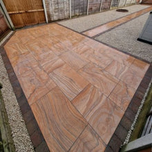 Load image into Gallery viewer, Rainbow Porcelain 600mm x 900mm x 20mm – Vibrant Outdoor Paving Tiles-Eclipse Fencing