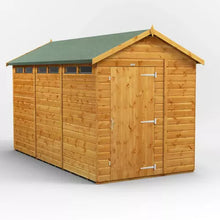 Load image into Gallery viewer, Security Shed Apex T&G – High-Security Garden Shed with Tongue & Groove Cladding & Quick Delivery-Eclipse Fencing