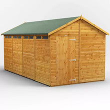 Load image into Gallery viewer, Security Shed Apex T&G – High-Security Garden Shed with Tongue & Groove Cladding & Quick Delivery-Eclipse Fencing