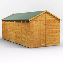 Load image into Gallery viewer, Security Shed Apex T&G – High-Security Garden Shed with Tongue & Groove Cladding & Quick Delivery-Eclipse Fencing