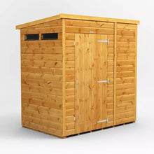 Load image into Gallery viewer, Security Shed Pent T&G – High-Security Garden Shed with Tongue & Groove Cladding & Quick Delivery-Eclipse Fencing
