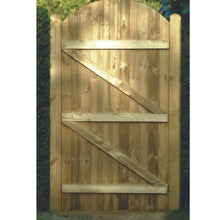 Load image into Gallery viewer, T & G Gate Tanalised Arched Top 900mm x 1.8m ** Custom Sizes are Available **-Eclipse Fencing