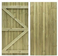 Load image into Gallery viewer, T & G Gate Tanalised Flat Top 0.9m x 1.8m – Durable & Stylish Garden Gate-Eclipse Fencing