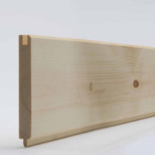 Load image into Gallery viewer, T&G MatchBoard Swedish Redwood ex125mm x ex25mm – Versatile Interior & Exterior Timber. Finished Size 120mm x 22mm-Eclipse Fencing