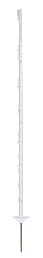 155cm Multipost in White Self-Insulating Electric Fence Post for Rope up to 8mm-Eclipse Fencing