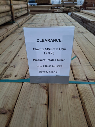 45mm x 145mm x 4.2m Easi-Edge Timber – Pressure Treated (Clearance Stock )-Eclipse Fencing