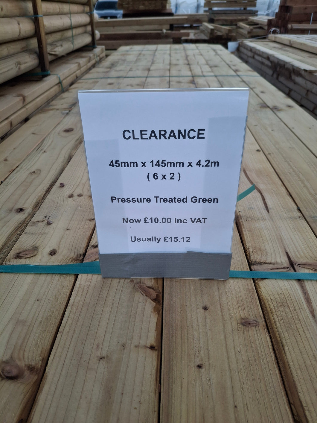 45mm x 145mm x 4.2m Easi-Edge Timber – Pressure Treated (Clearance Stock )-Eclipse Fencing
