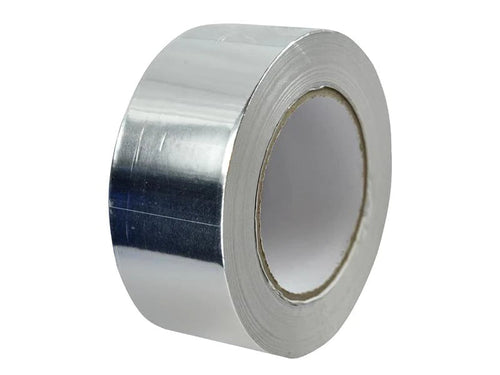 Aluminium Foil Tape 50mm x 45.7m – Durable, Heat-Resistant Adhesive for Multiple Applications-Eclipse Fencing